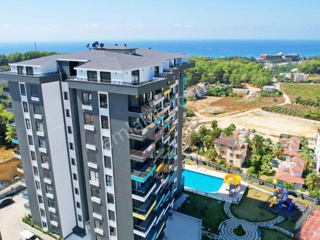 Alanya Avsallar 1+1 Muhteşem Kompleks Deniz Ve Doğa Manzaralı Daire