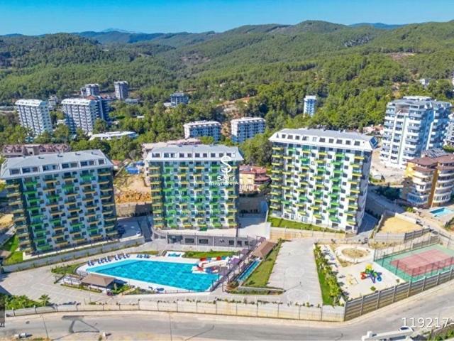 ALANYA AVSALLAR KONAK GREEN TOWERSDA 1+1 KİRALIK DAİRE