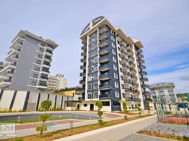 Alanya Avsallarda Eşyasız 1+1 Satılık Daire Sosyal Donatılı, Modern Yaşam Fırsatı!
