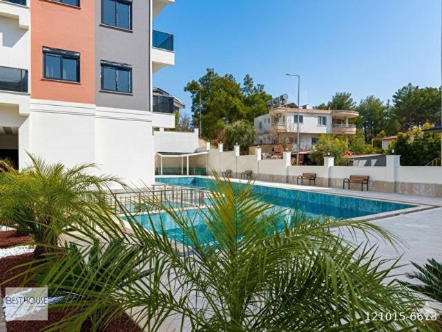 ALANYA AVSALLARDA HAVUZLU SİTEDE İÇERİNDE MUHTEŞEM 1+1 SATILIK DAİRE