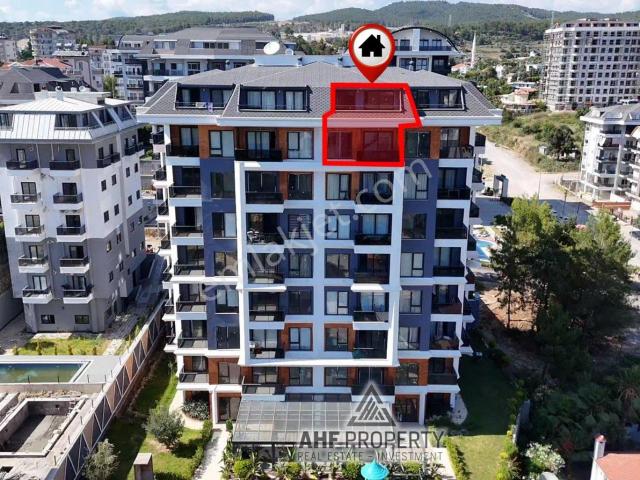 Alanya Avsallarda Satılık Lüks 3+1 Amerikan Mutfak Dubleks