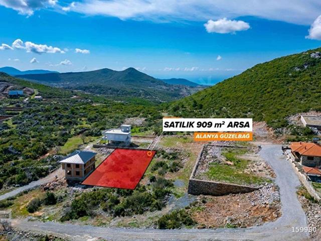 ALANYA GÜZELBAĞDA 2 PARSEL TOPLAM 1.817 m SATILIK ARSA