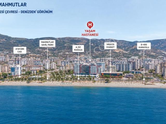 Alanya Şekerhane 2+1 110m2 Denize 900 Metre Kupon Daireeeeeeeeee