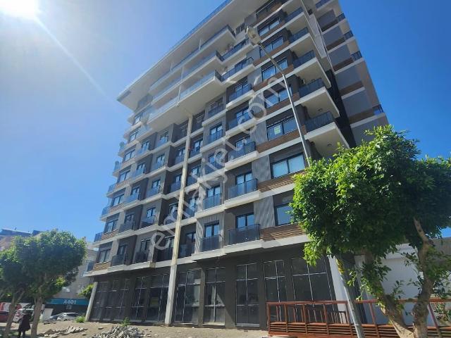 Alanya Kızlarpınarı Mahallesi Kiralık 1 +1 Amerikan Mutfak 55 M² Sıfır Deniz Manzaralı Daire