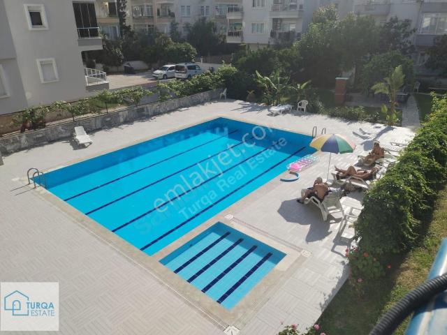 Alanya Kızlarpınarın'da 1+1 Havuzlu Eşyalı Kiralık Daire