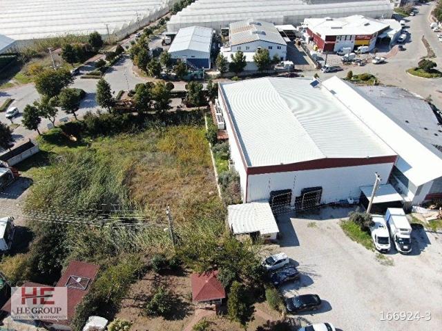 Alanya Konaklı'da Satılık 890 m Ticari İmarlı Arsa