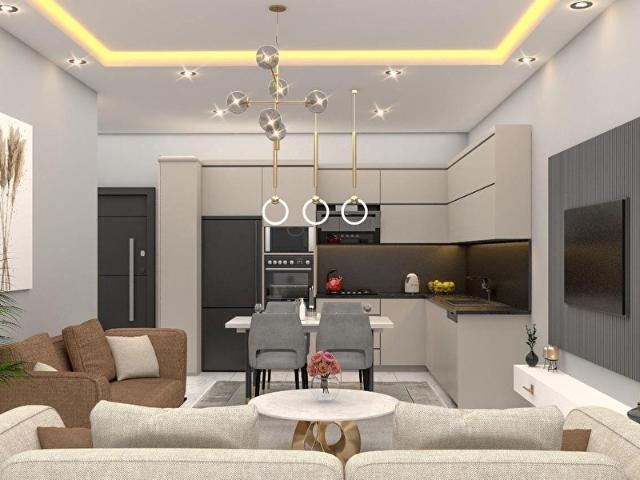 ALANYA KONAKLIDA SATILIK LÜKS 2+1 YAZLIK DAİRELER
