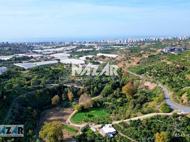 Alanya Kargıcakta Satılık 196 m Hisseli İmarlı Arsa