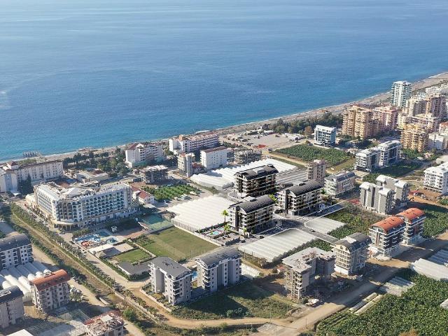 Stylowe 3 pokojowe apartamenty 200 m od plaży w Kargıcak