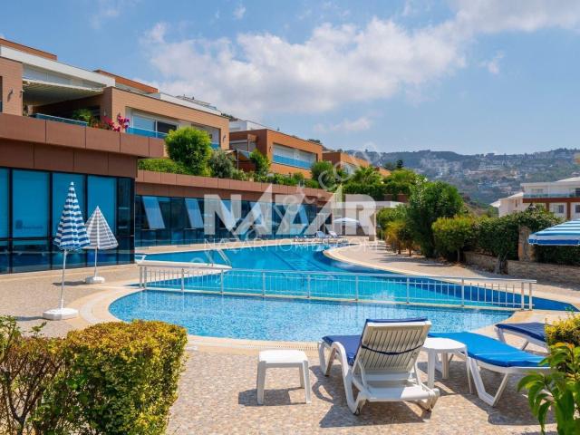 Alanya Kargıcak Deniz Manzaralı Satılık 4+1 Bahçe Dubleks Daire