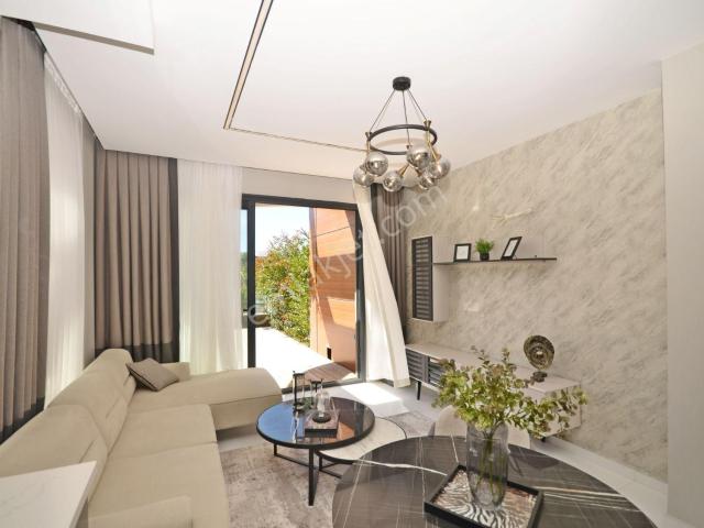 Alanya Kargıcak Lüks Sitede Full Eşyalı Bahçe Dubleks 2+1 Satılık Daire