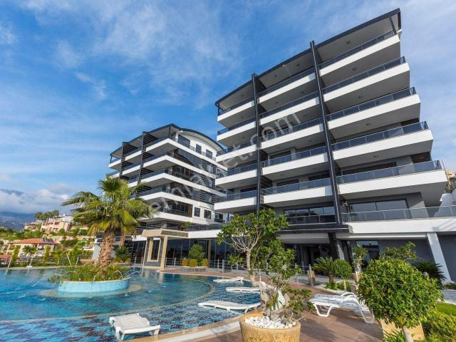 Alanya Kargıcak’ta Deniz Manzaralı Lüks Sitede 1+1 Satılık Daire