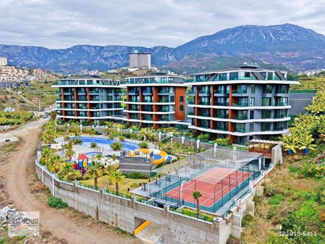 ALANYA KARGICAK'TA DENİZ MANZARALI LÜKS 2+1 DUBLEKS DAİRE