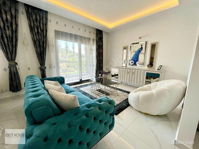 ALANYA KARGICAKTA DENİZE 500 M, FULL AKTİVİTELİ, EŞYALI 2+1 DUBLEKS