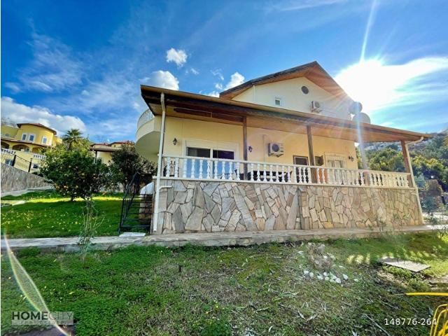 ALANYA KARGICAK 3+1 280 M2 EŞYALI FULL DENİZ VE KALE MANZARALI