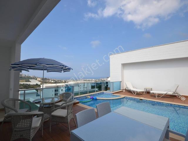 Alanya Kargıcak 4+1 450m2 Ultra Lüks Müstakil Havuzlu Kapalı Garajlı Satılık Villa