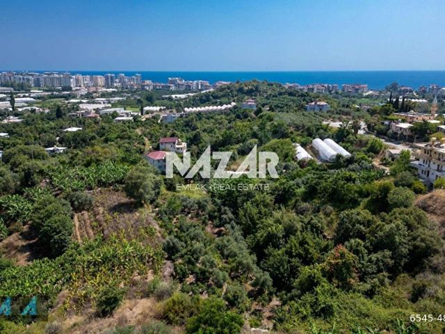 Alanya Kestelde 1.309 m Satılık Tarla Bahçe