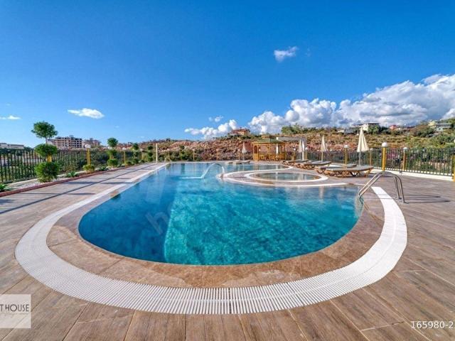 ALANYA KESTELDE DENİZ & KALE MANZARALI 1+1 SATILIK DAİRE
