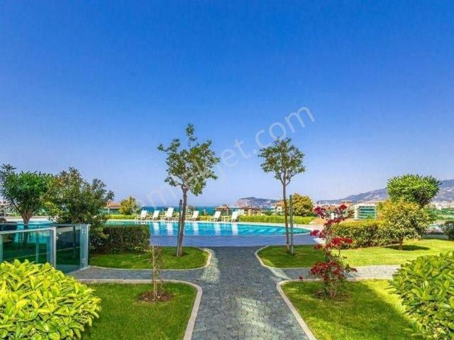 Alanya Kestel'de Deniz Manzaralı Lüks Sitede Full Eşyalı 2+1 Satılık Daire