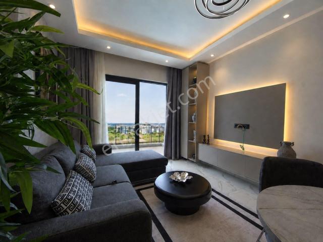 Alanya Kestelde Deniz Ve Havuz Manzaralı Sıfır Eşyalı 1+1 Daire