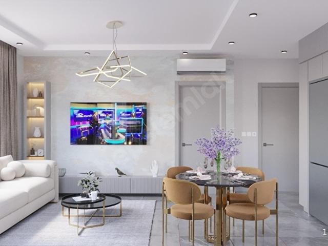 ALANYA HACET MAH.DENİZE 50 METRE SATILIK SIFIR 2+1 DAİRE