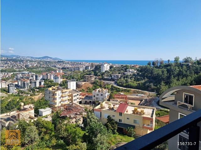 ALANYA ÇIPLAKLIDA DOĞAYLA İÇ İÇE, MANZARALI SIFIR 2+1 DUBLEKS DAİRE