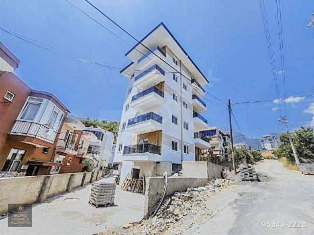 ALANYA ÇIPLAKLI'DA SATILIK SIFIR 2 +1 AMERİKAN MUTFAK 75M2 DAİRE