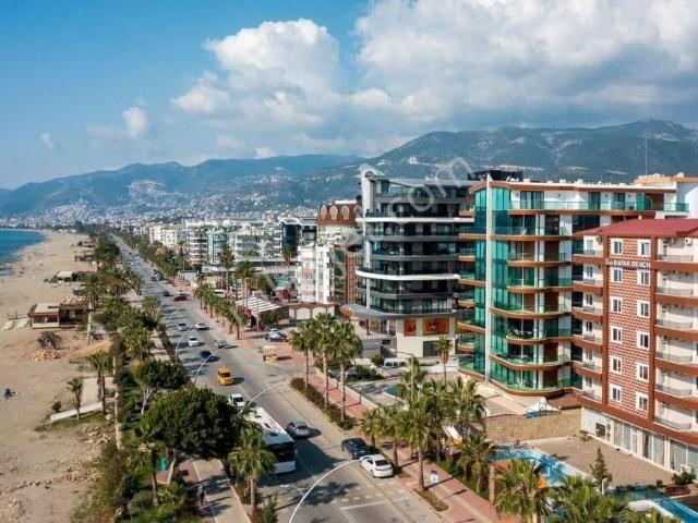 Alanya Oba’da Denize Sıfır Lüks 1+1 | Full Deniz Manzaralı