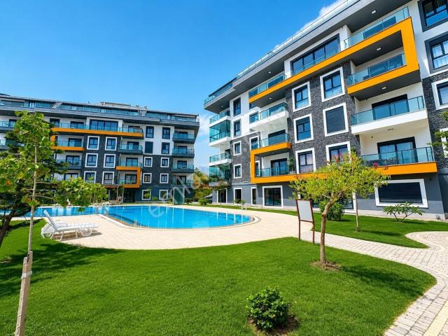 Alanya Oba 1+1 55m2 Havuz,fitness,sauna,otopark,buhar Odası,lüxx
