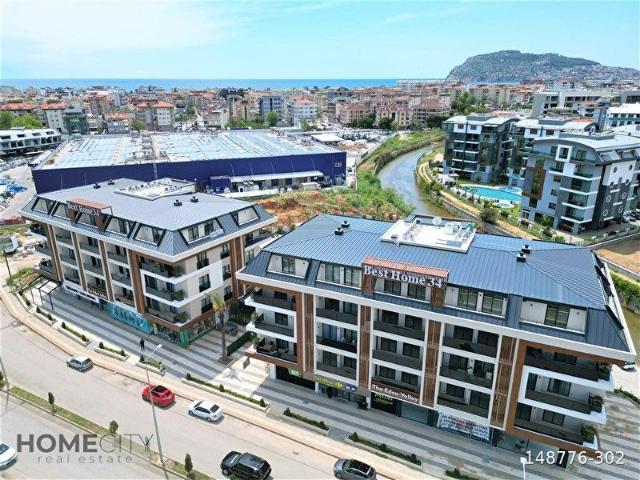 ALANYA OBA 2+1 95M2 ŞEHİR MERKEZİNDE,EŞYALI,LÜKS,HAVUZ,SİTE İÇİ