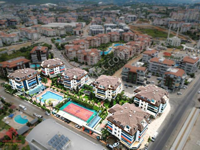 Alanya Oba'da 2+1 Eşyalı Ve Aktiviteli Sitede Satılık Daire