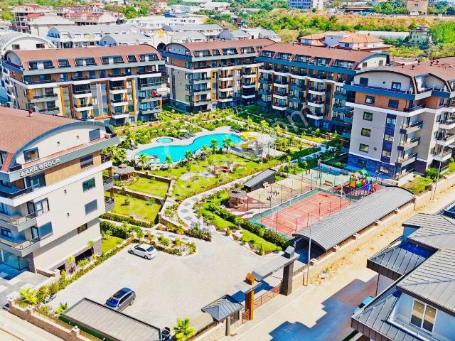 Alanya Oba'da Ful Aktiviteli Sitede Satılık 1+1 Daire