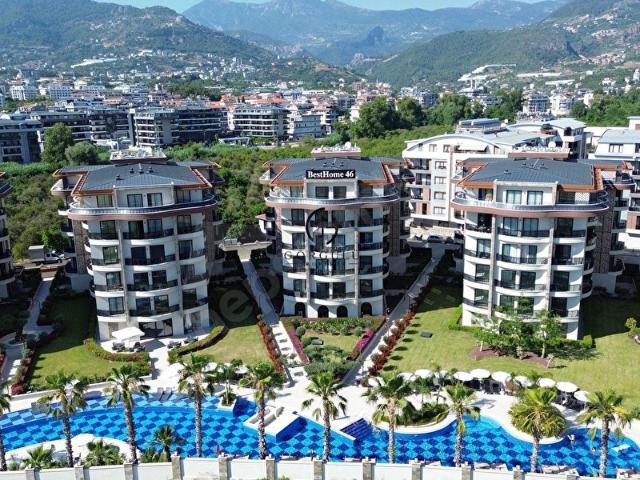 ALANYA OBA'DA KİRALIK LÜKS SİTE İÇERİSİNDE 2+1 DUBLEKS DAİRE