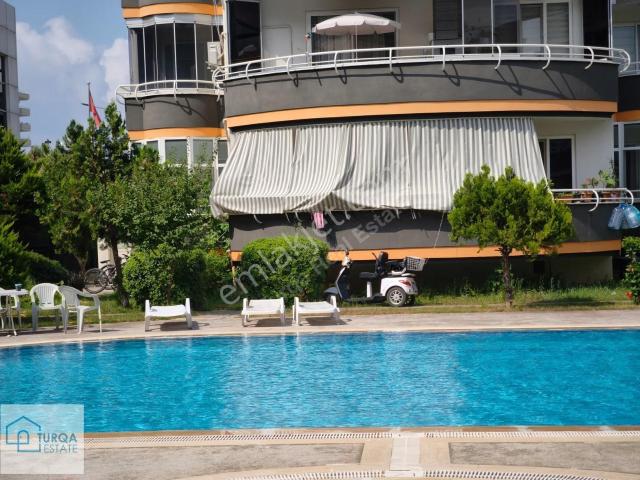 Alanya Oba'da Havuzlu, Denize Yakın 2+1 Daire