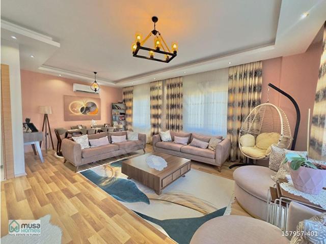 Alanya Oba'da Satılık 5+1 Eşyalı Daire Fırsat Dublex Dairemiz