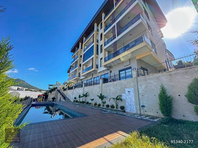 ALANYA OBA'DA SATILIK LÜKS SİTE İÇİ 1+1 EŞYALI DAİRE