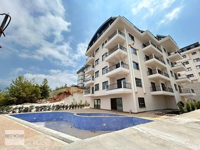 ALANYA OBADA SIFIR BİNADA MANZARALI FIRSAT 1+1 SATILIK DAİRE