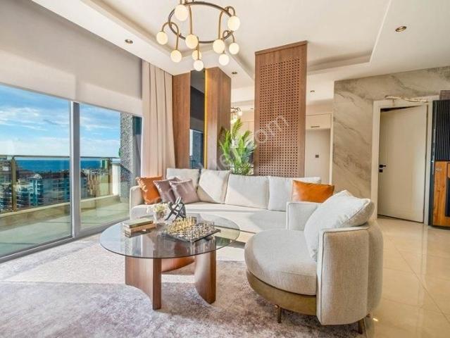 Alanya Mahmutlar Mah. Deniz Manzaralı Lüx Eşyalı 2+1 Daire