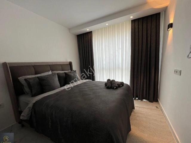 Alanya Mahmutlar Mahallesinde Full Aktiviteli Site İçerisinde Kiralık Full Eşyalı 1+1 Daire