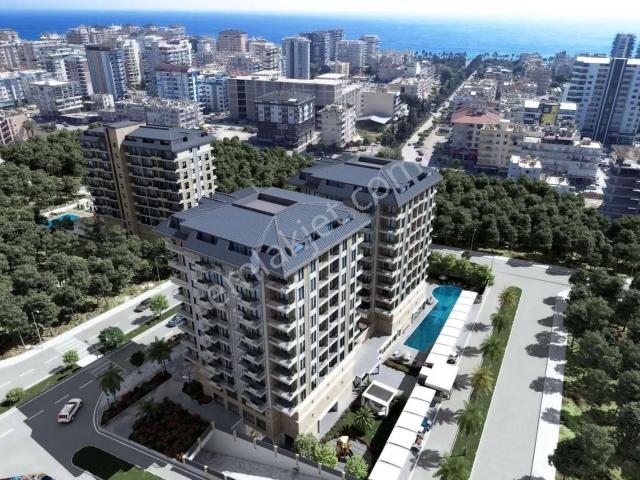 Alanya Mahmutlar’da Denize 400 M Full Aktiviteli 2+1 Satılık Daire