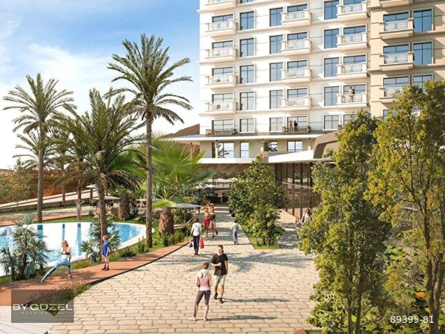 ALANYA MAHMUTLAR EXODUS RESORT 2+1SATILIK FULL DENİZ KALE MAZARA