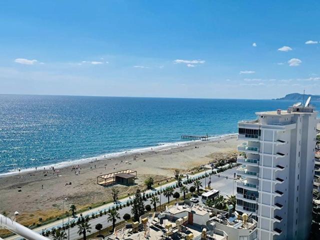 ALANYA MAHMUTLAR 3+2 270M2 DENİZ VE KALE MANZARALI,DENİZE SIFIR,EŞYALI,OTOPARKLI,HAVUZLU,EŞSİZ DAİRE