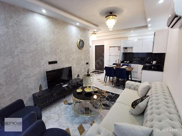 ALANYA MAHMUTLARDA FULL LÜKS EŞYALI 1+1 SATILIK MUHTEŞEM DAİRE