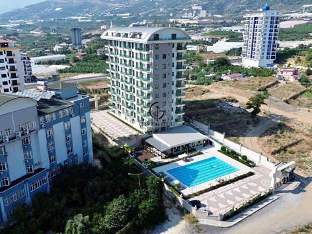 ALANYA MAHMUTLAR'DA KİRALIK 1+1 FULL AKTİVİTELİ GENİŞ LÜKS DAİRE