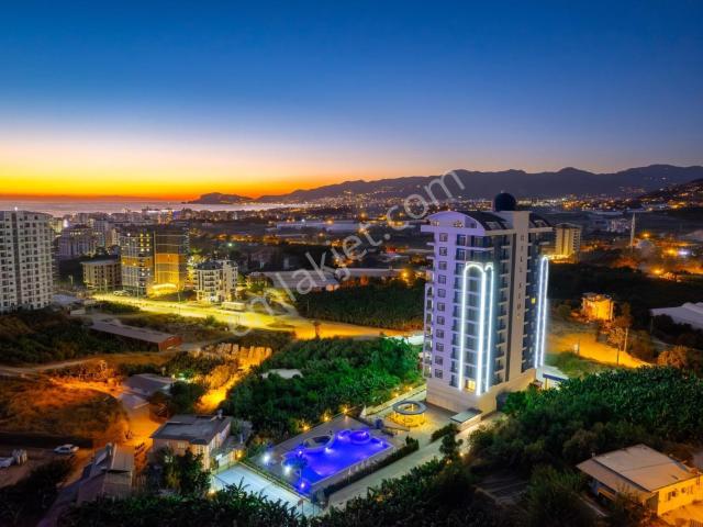 Alanya Mahmutlarda Sıfır 1+1 Oturuma Hazır Denız Manzaralı Daire