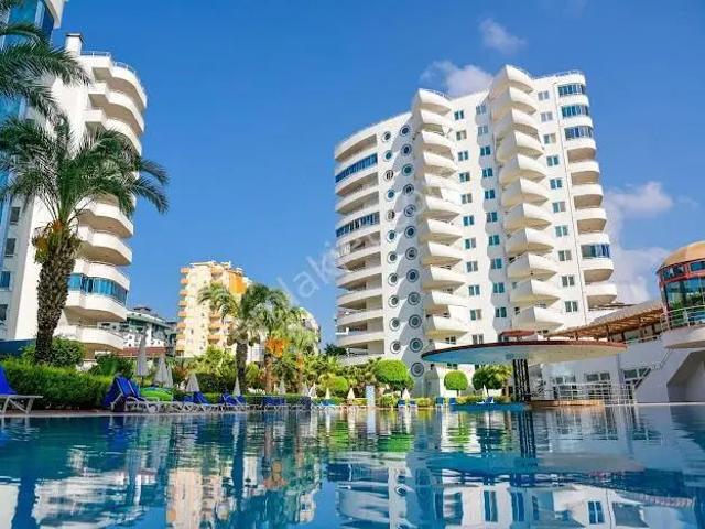 Alanya Mahmutlarda Satılık My Marinede Geniş 1+1 Otel Konseptli Eşyalı Daire / For Sale Aparment