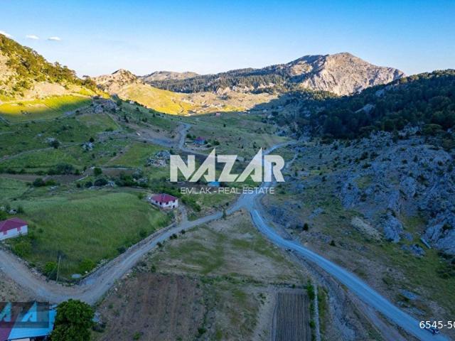 Alanya Sapadere Yaylasında 2.611 m Satılık Tarla