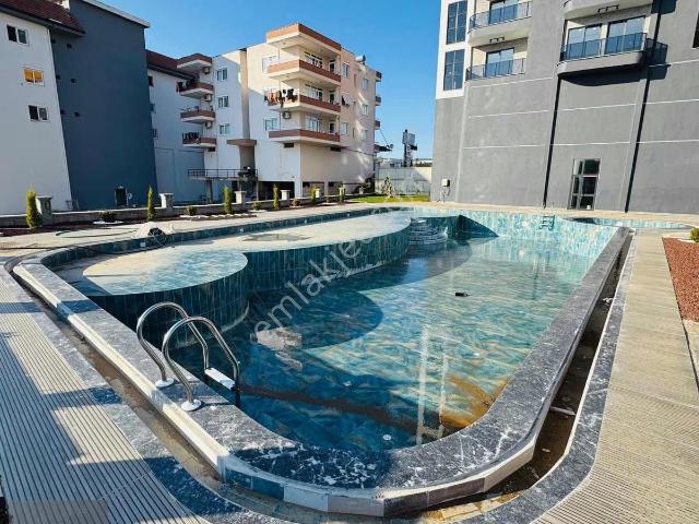 Alanya Site İçinde Sıfır Geniş 1+1 55m2 Full Deniz Manzaralı