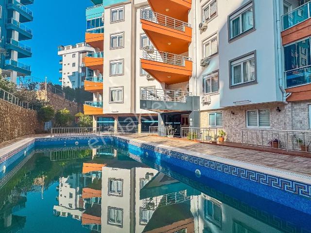 Alanya Tosmur Mah. 1+1 75 M2 Deniz Manzaralı Eşyalı Daire