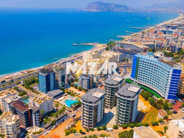 Alanya Tosmur Satılık 1+1 Deniz Manzaralı Daire
